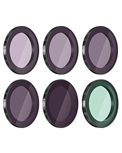 ND-filter sæt til Osmo Action 4 (6 pack)