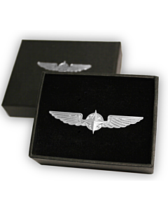 Pilot-knappenål (Sølv)