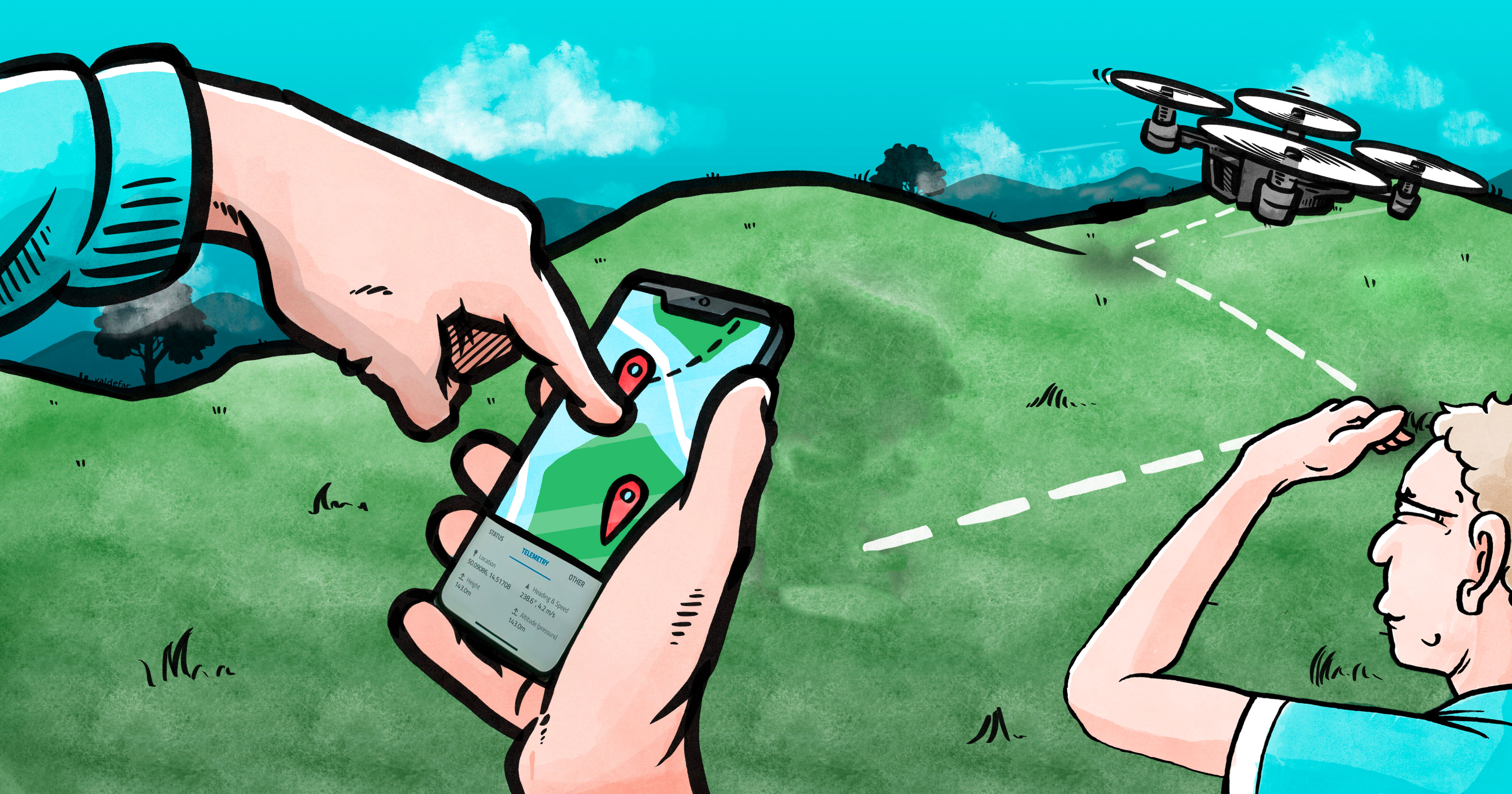 Remote ID til droner