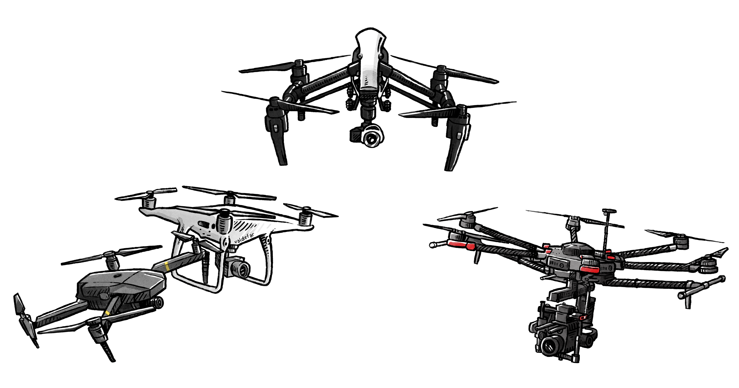Drone med kamera - hvad skal jeg vælge?