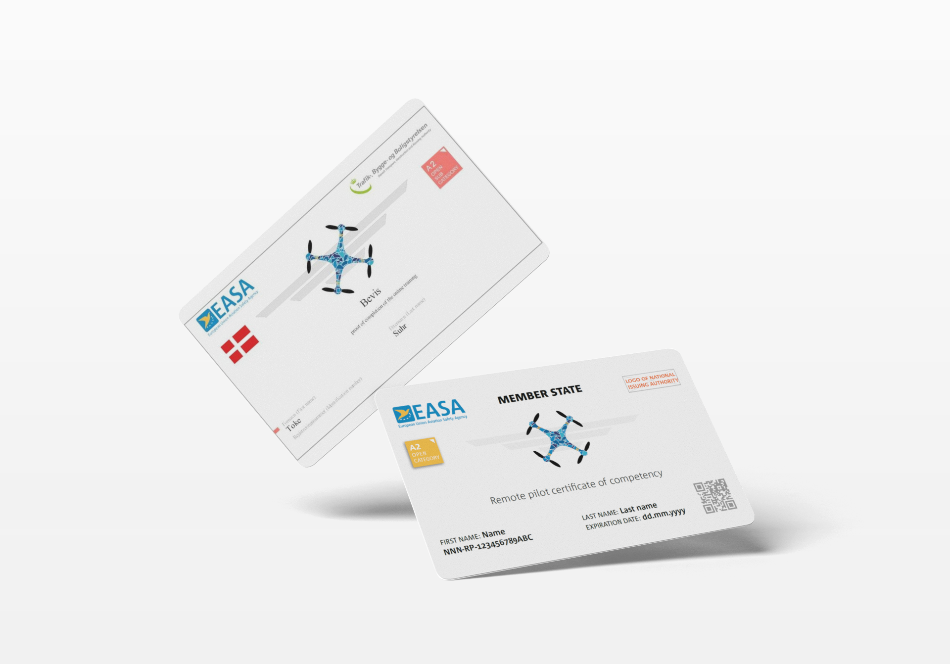 Book fysisk A2-teoriprøve