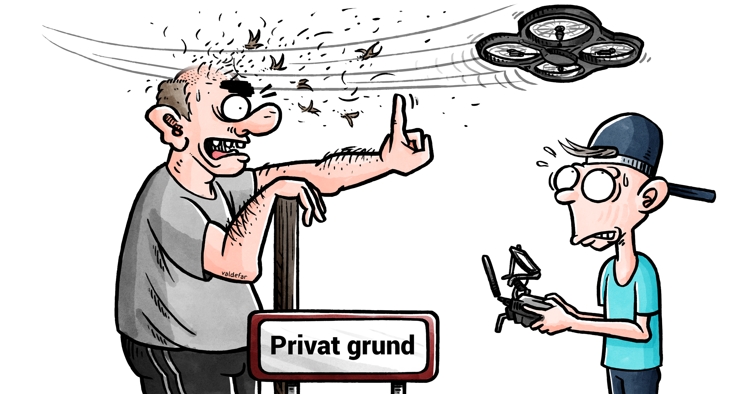 Samtykkeregler ved droneflyvning