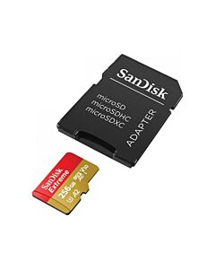 SanDisk 256GB microSD-hukommelseskort