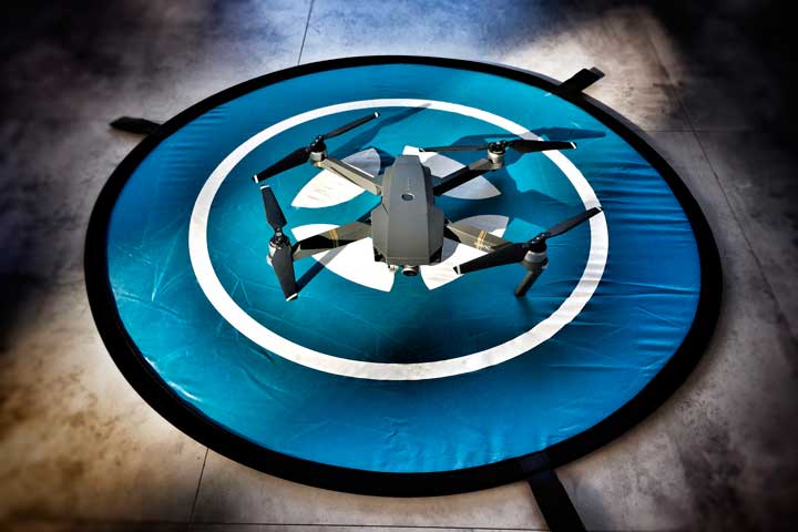 Landing pad med Mavic